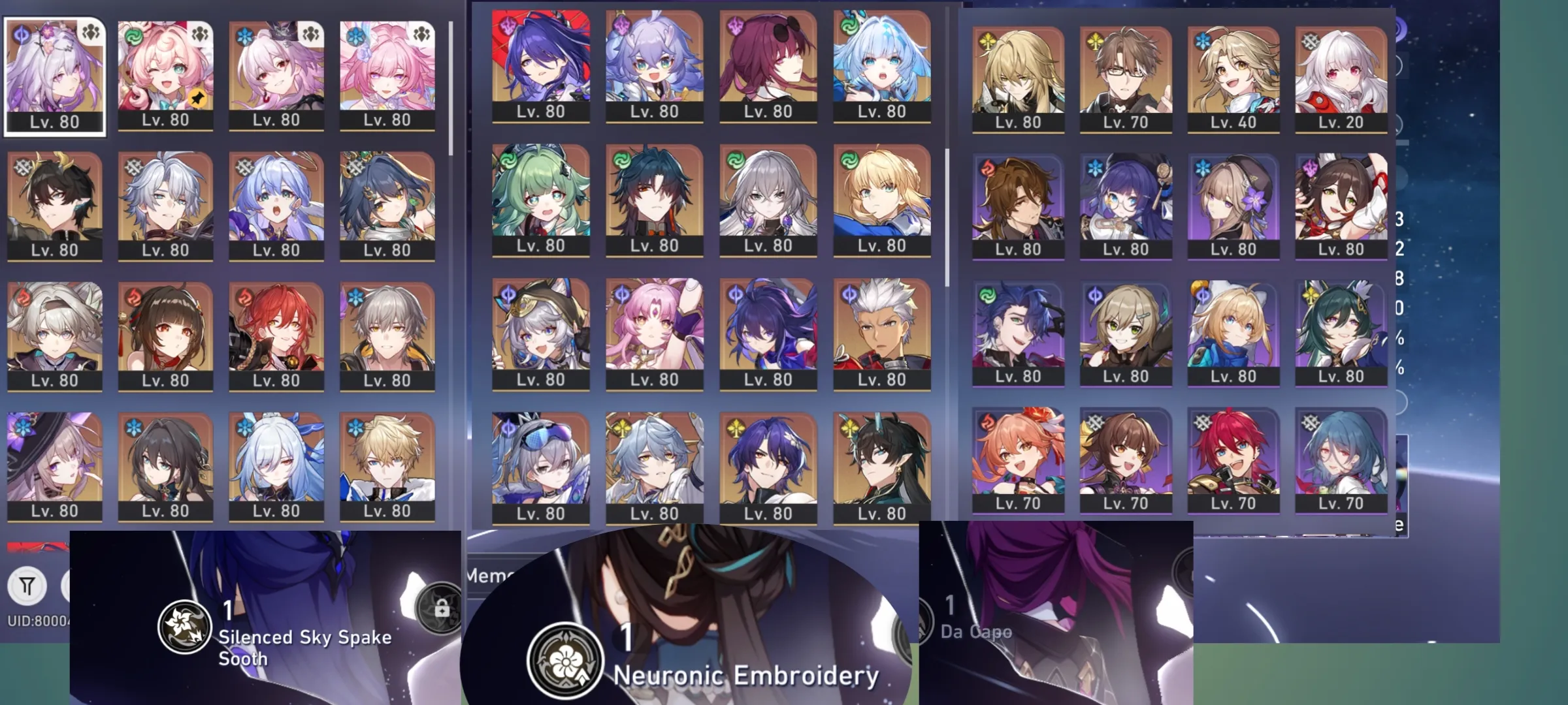 GI944 Premium Lauma Skirk Shenhe Mavuika Arlecchino XMEI Neuvillette Furina Raiden Nahida (G)